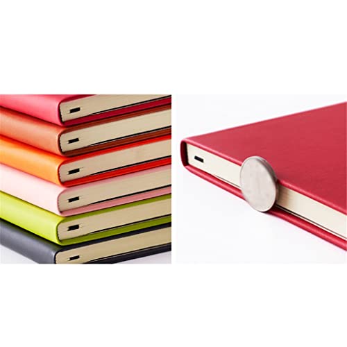 MVNOIRE Business Literature and Thick Notebook Stationery Small Fresh Hardcover Grid Diary