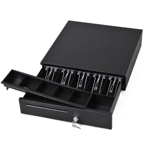 Datio POS Universal Cash Drawer 12V RJ12 with Key Lock with Removable Coin Tray