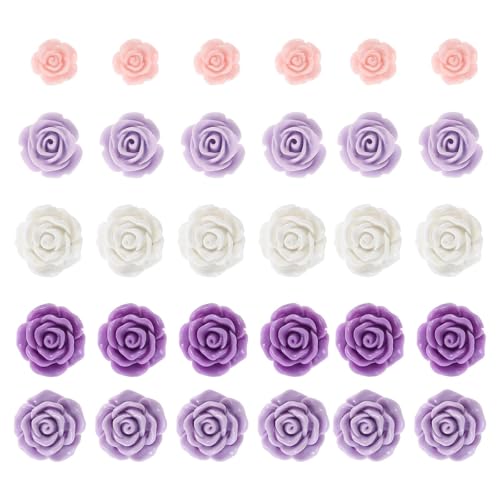 Pins 40 Pcs Purple Thumbtacks Multi Function Pins Compact Desk Accessories Office Supplies Cork Board Tacks Map forBulletin Board, Maps, Posters