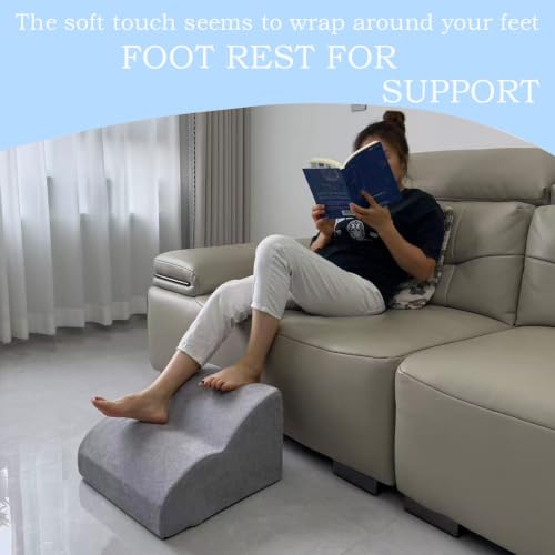 OpyTikar Foot Rest for Under Desk at Work.Multifunctional 3-Tier Foot Stool