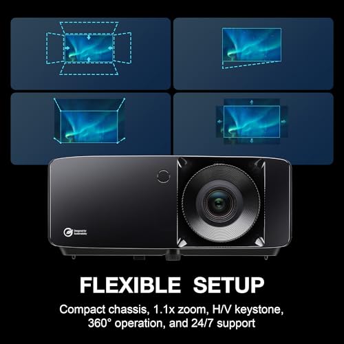 Optoma HZ41 Full HD 1080p Compact Laser Projector