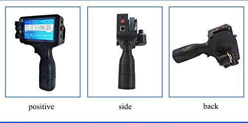 Kunxilin Electronic CO. English Version Portable Inkjet Printer Handheld Inkjet Printer Date Logo Printing Intelligent Touch Screen USB Photoelectric Interface