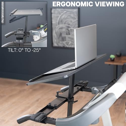 VIVO Black Universal Wooden Laptop Treadmill Desk, Stand-TDML4
