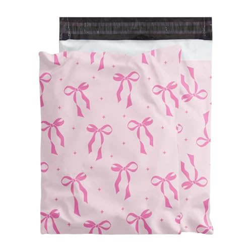 ordinarYone Pack of 100 Tear Resistant Waterproof Mailing Bags Elegant Poly Mailer Envelopes with Tamper Evident Closure