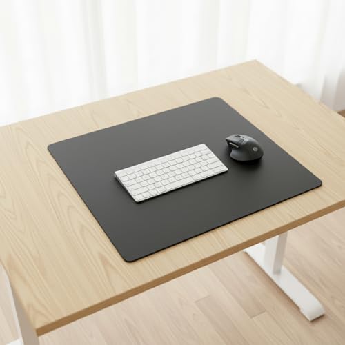 Dacasso Leatherette Conference Table Pad, 20 by 16-Inch, Black
