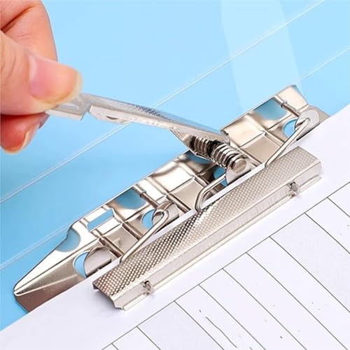 Punchless Folder with Secure Clamps A4 Lever Arch File folders