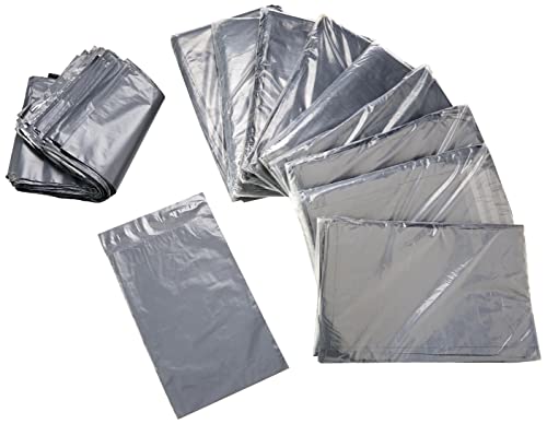 Triplast 4 x 6-Inch Plastic Mailing Postal Bag - Grey (Pack of 1000)