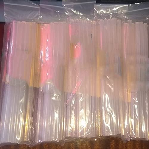 ZTBH Hot Melt Glue Sticks 5 Pack (10pcs/Pack) Translucent Hot Melt Glue Sticks, for Glue Gun Craft Album Tools 7mm Melt Glue Stick (Diameter : 7mm, Length : 150MM)