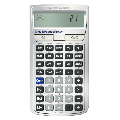 Calculated Industries 8025 Ultra Measure Master Conversion Calculator