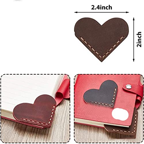 OISNGWNG 4pcs Handcrated Vintage Bookmarks for Book Mini Corner Page Marker Bookmark for Reader