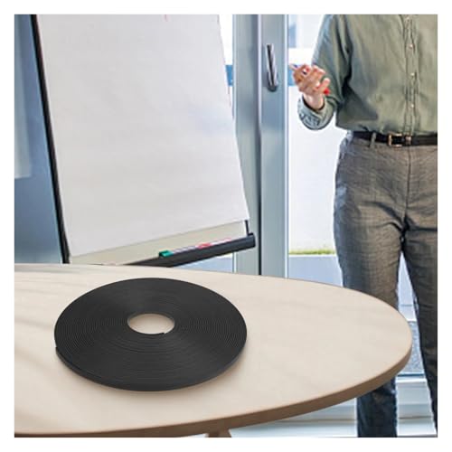 Anenog White Board Tape 1 Pcs 6mm Tape Roll Thin Strips Board Dividers Whiteboard Graphic Decorative for Office