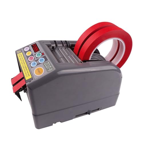 Digital Automatic Tape Dispenser with Stand for Office, Warehouse & Retail - Electronic Cutter Machine for Fast, Precise Packaging