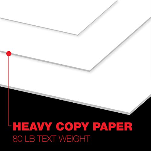 Accent Opaque White Printer Paper, 12” x 18” 32lb Bond/80lb Text Copy Paper – 1,600 Sheets (4 Reams) – Premium Computer Paper with Smooth Finish, 97 Bright, 118gsm – Multipurpose White Paper – 188085C