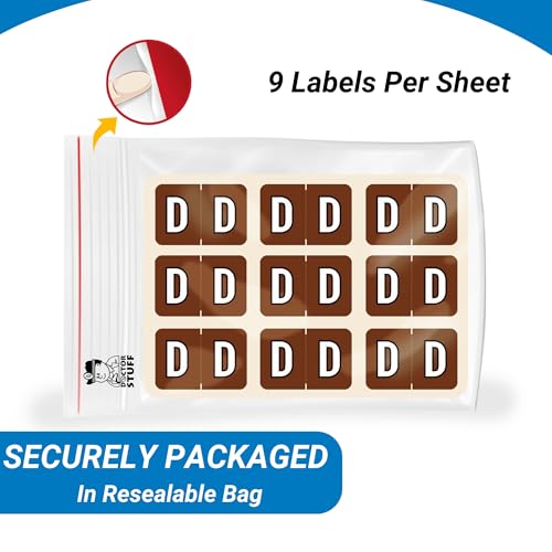 Alphabet Labels for File Folders, A to Z Plus Mc Desk Set with File Box and Indexes, Doctor Stuff, 2034 Labels, Compatible with Colwell Jewel Tone COAM Alpha Stickers Series, Medical Chart Labels