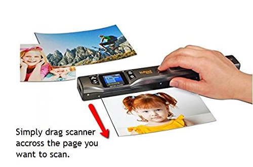 VuPoint PDS-ST470PE-VP Compact Portable Wand Scanner with 1.5" Color Viewfinder