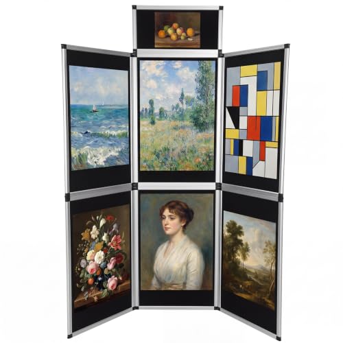 6 1 Panel Trade Show Display Panels Folding Poster Board System