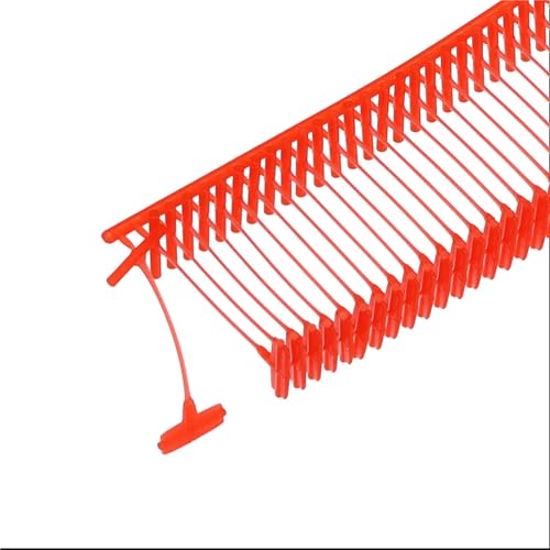 DWLANMLHYA Tagging Gun for Clothing, 3000pcs Standard Plastic Tags with Red Barbs for Garment Labeling Office Filing and Craft Projects(75mm)
