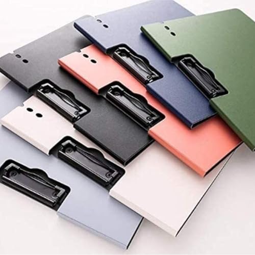 Folder A4 Binder Punchless with Spring Action Clamp Clips File Folder for Office Commercial School