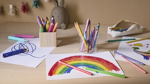 Faber - Castell Jumbo Grip Colour Pencils Tin