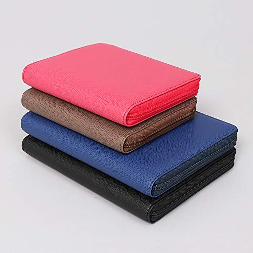 Quovadis Personal Organizer Cover, Bible Size, L Zip, Timer 17, Club, Flamboise qv93602rofran