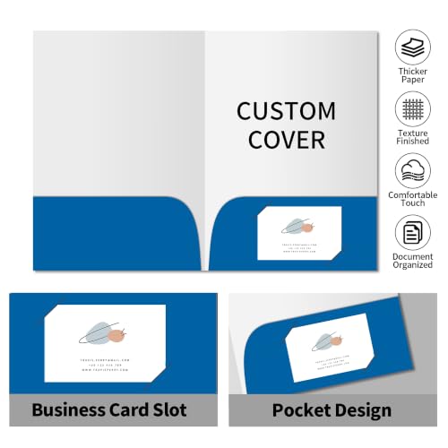 Custom folders with Company Logo| Upload Your Design|Suitable for Business