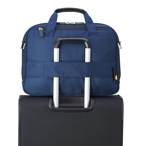 DELSEY PARIS Wagram Briefcase with Laptop Sleeve, Navy