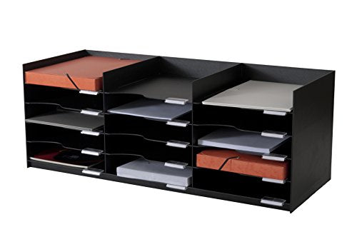 PaperFlow Cabinet Fittings 532.01 Pad Frame Polystyrene Ring Binder Black