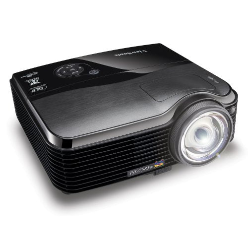 ViewSonic PJD7583W WXGA 1280x 800 Ultra Short Throw DLP Projector - 3000 lumens, 3000:1 DCR, 120Hz / 3D Ready, 10W Speakers