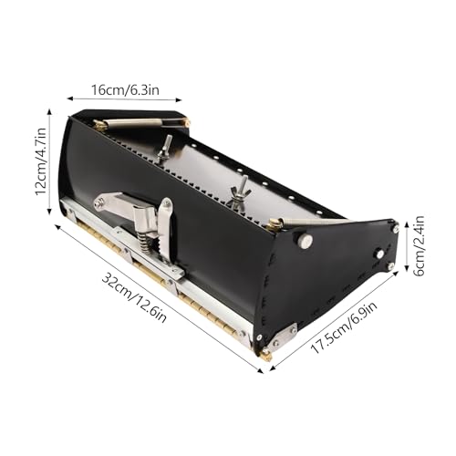 Manual Wrapping Machine, 132.28 Lbs Load Capacity Manual Handle Stretch Film Wrapping Dispenser Industrial Strength Stretch-Film Dispenser Tool for Warehouse/Factory/Logistics