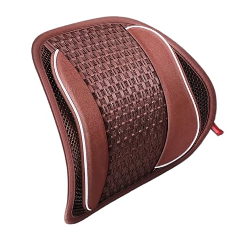 UIOLCFG Car Lumbar Cushion Back Support for Seat Office Chair Massage Beads for Comfort