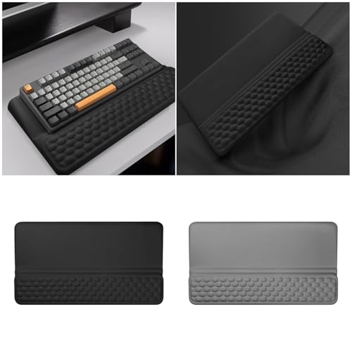 ordinarYone Ergonomic Wrist Rest Pad PU Leather Memory Foam Hand Rest for Keyboard Stand Wrist Cover Accessories