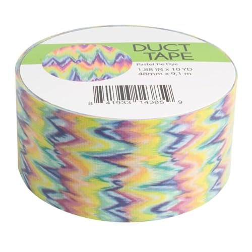 Simply Genius Decorative Patterned Duct Tape - Vision Board Supplies & Scrapbooking - Colored Masking Tape & Arts & Crafts Supplies - 1.88 in x 10 yd, 12 Pack