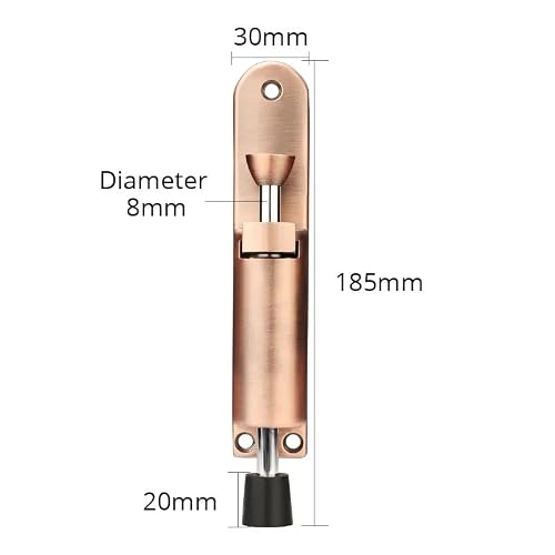 LLLSSS Foot-Operated Lever Door Stops Adjustable Kickdown Bronze Door Holder Door Stop Hardware Door Buffer Fittings