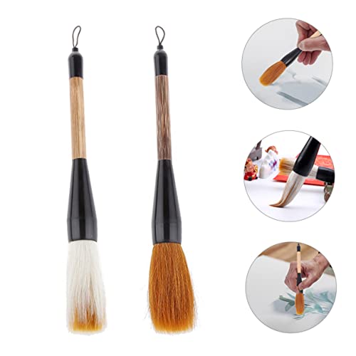 Chinese Caligraphy Brush, 8 Pcs Writing Brush Chinese Calligraphy Brush Calligraphy Pen Brush Pens Calligraphy Japanese Sumi Brush Line Paint Brush Calligraphy Brush Pens Calligraphy Accessories