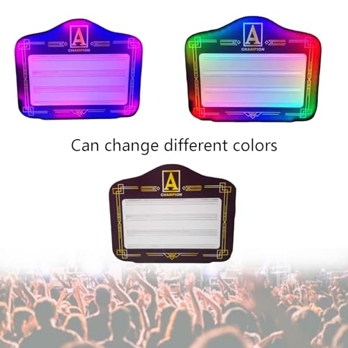Lakenbroade Handheld LED Letter Bottle Presenter Billboard Board Atmosphere Props for Bar and Club，Bottle Presenter for Night Club