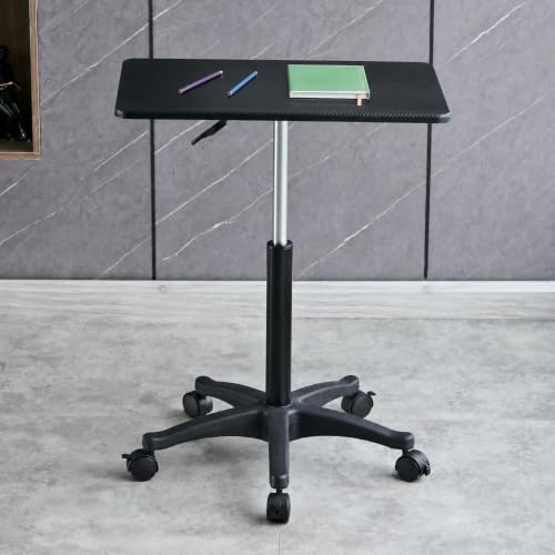RIXNOMA Round Meeting Table with Wood Base, Modern Wooden Office Table for Conference Rooms and Small Office Spaces