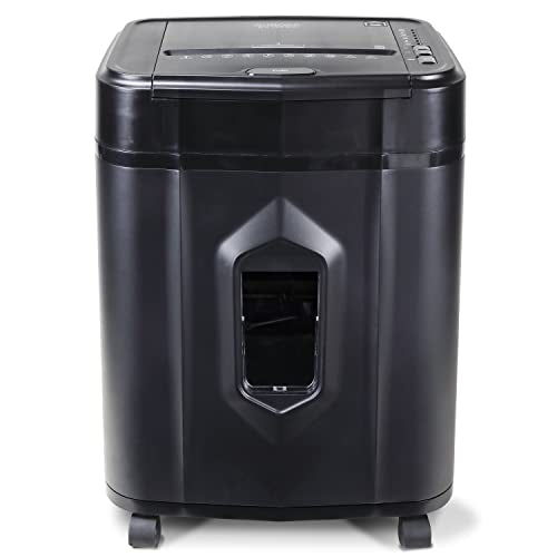 Aurora AU120MA 120-Sheet Auto Feed High Security Micro-Cut Paper Shredder / 30 Minutes (Black)