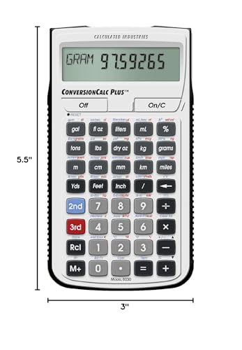 Calculated Industries 8030 ConversionCalc Plus Conversion Calculator