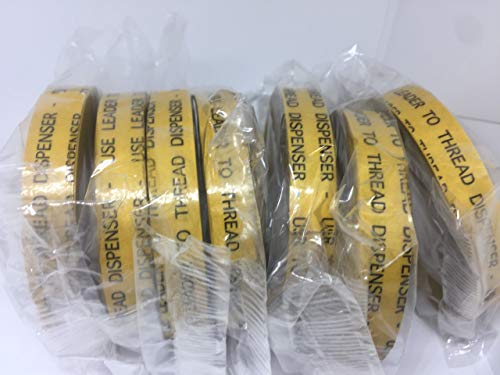 ALLTAPESDEPOT ATG Transfer Gun Double Side Refill Tapes, Reverse Wound Adhesive Transfer Tape Acid Free Gold Paper Liner ATG-7502, 1/2" X 36YD Pack of 24