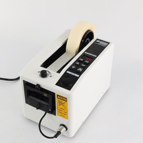 GFSGHZZ Electric Tape Dispenser, Automatic Cutting Machine, Led Display, for 7-50Mm Tapes, Office, Logistics, Packing