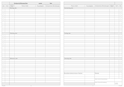 TimeTEX Class Book A4 Plus, SEK + GS