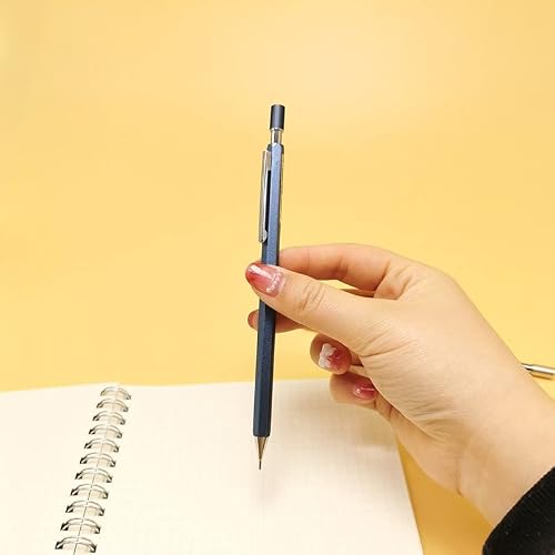 QERTYHKK 4 Pcs Mechanical Pencil Full Hexagonal Shape Good Grip Students