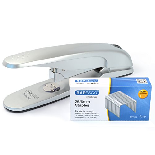 Rapesco Stapler with Staples Set, Zero-01L and 5,000 26/8mm Staples