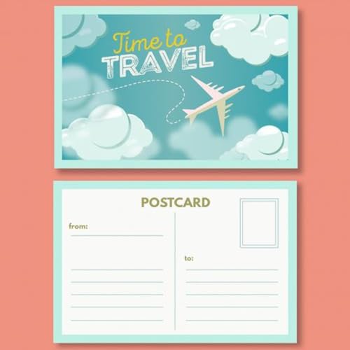 MornLu Custom Postcards 200 Pieces Personalized with Photo Logo Text Double Sided Gloss Card Stock for Invitations Announcements Thank You Cards