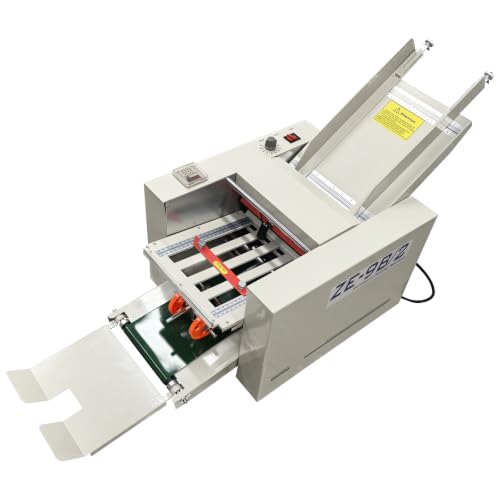 DINENOVATE Automatic Paper Folding Machine 8.3x16.5in Max Size 262ft/min