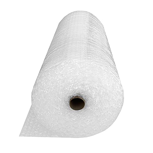 Bubble Cushioning Wrap Roll 48" Wide x 100 ft - Medium Bubbles 5/16", Clear