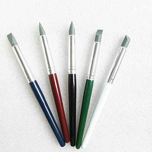 TXGJWRA 5Pcs/Sets Colorful Art Craft Clay Pottery Tools Modeling Sculpture Sculpting Carver Carving Tools Great