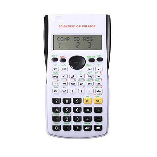 NSUQOA Portable Multifunctional Calculator Calculadora Cientifica for Mathematics Teaching Students Function Display(D)