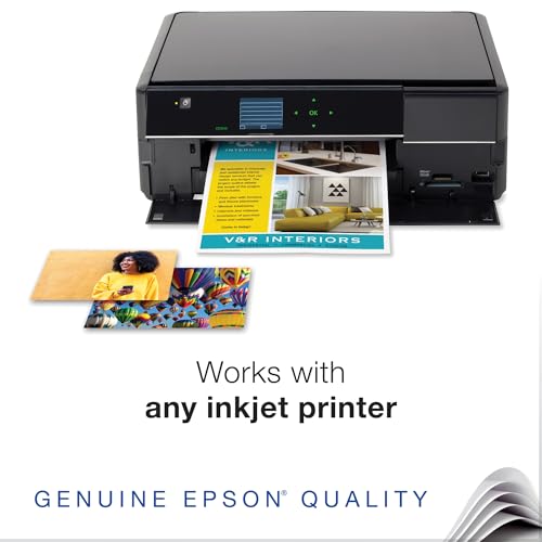 Epson S041069L Matte Presentation Paper, 27 lbs., Matte, 13 x 19 (Pack of 100 Sheets)