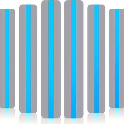 Dyslexia Reading Tools 24pcs Reading Guide Strips Colorfully Overlaid to Help Dyslexic Students(Blue)